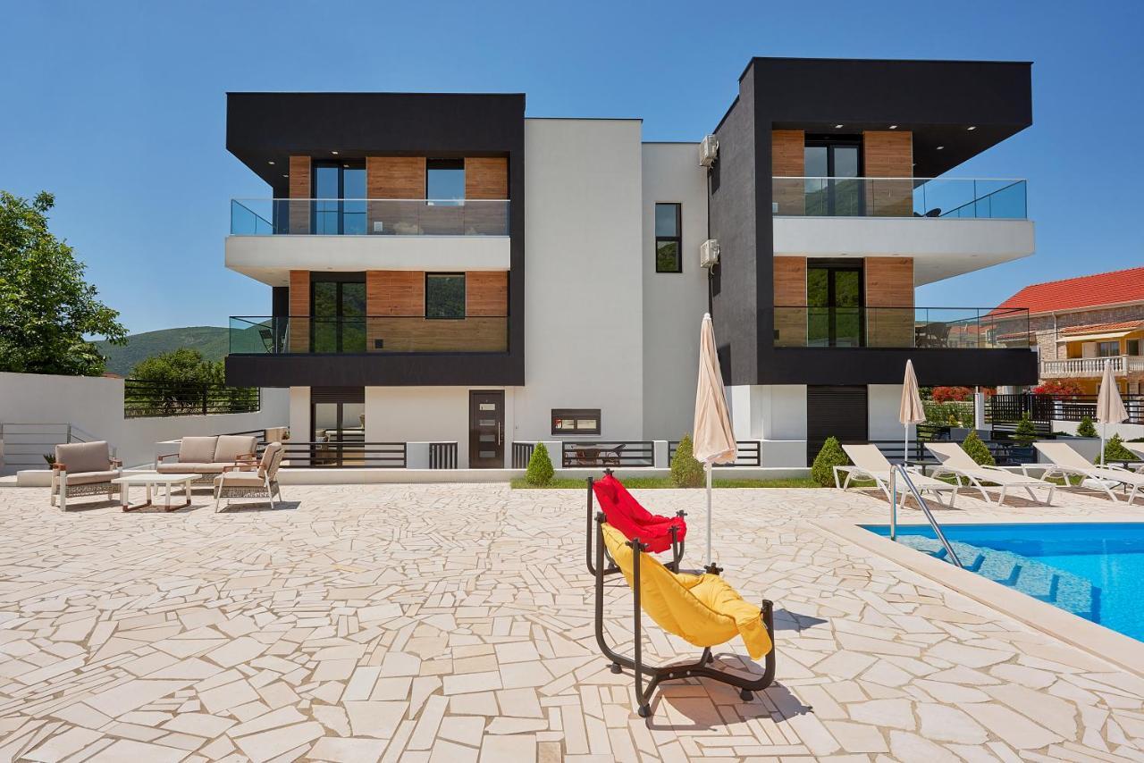 Georgiy Lux Apartments Lastva Grbaljska Kültér fotó